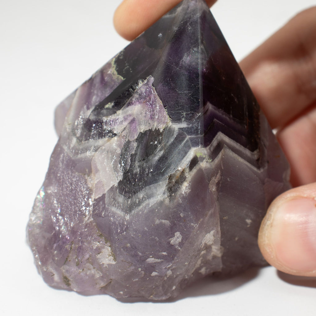 Amethyst A Grade Gemstone Top Polished Points Set of 5 to 6 Pieces