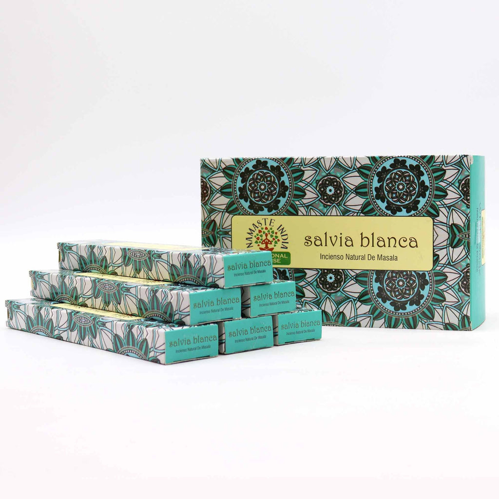 Namaste Mandala Masala Incense Sticks with White Sage Aroma