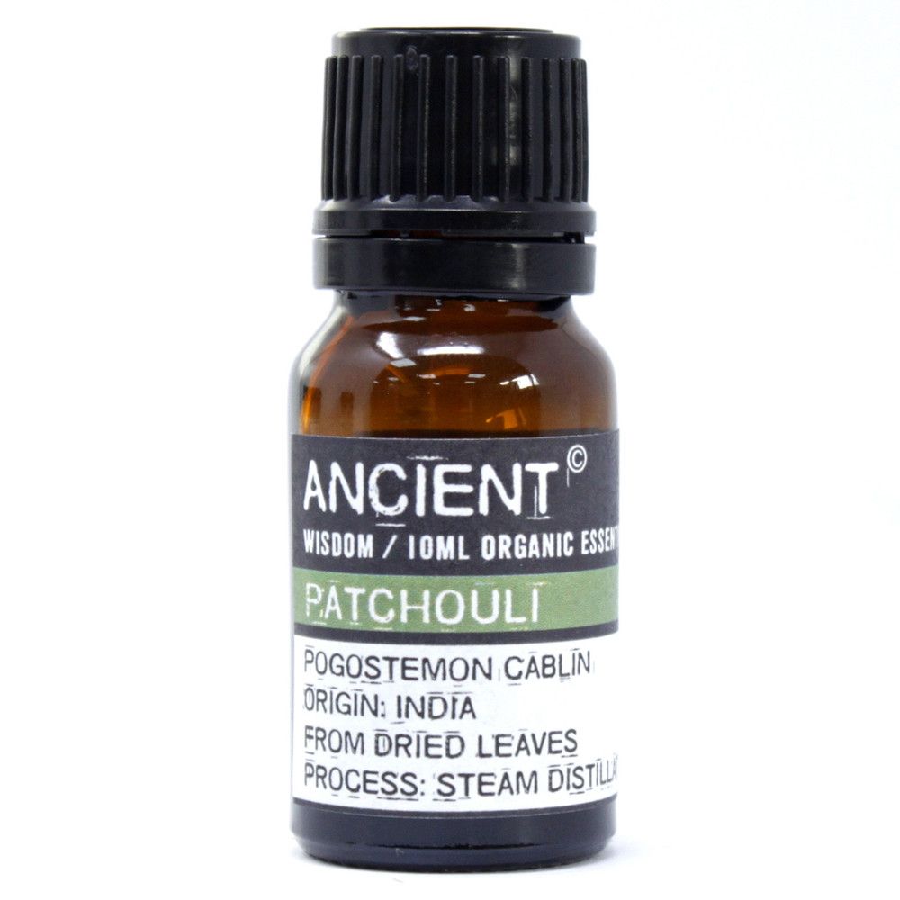 Patchouli Organic Essential Oil 10ml for Aromatherapy Blending