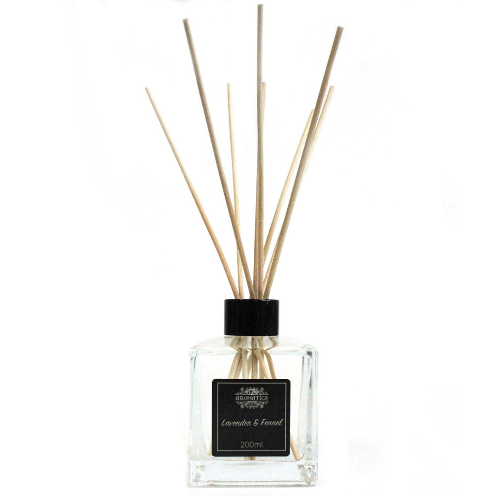 200ml Lavender & Fennel Essential Oil Reed Diffuser for Home Use