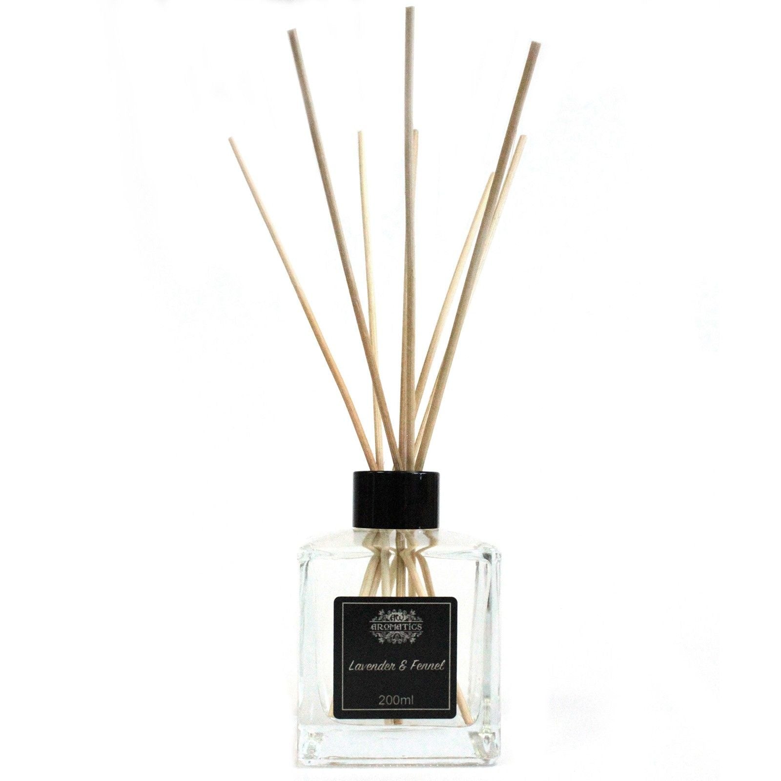200ml Lavender & Fennel Essential Oil Reed Diffuser for Home Use