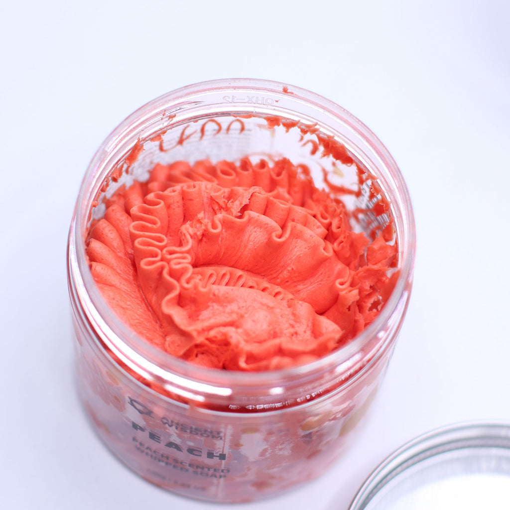 Peach Whipped Soap 120g for Refreshing Daily Cleansing Ritual