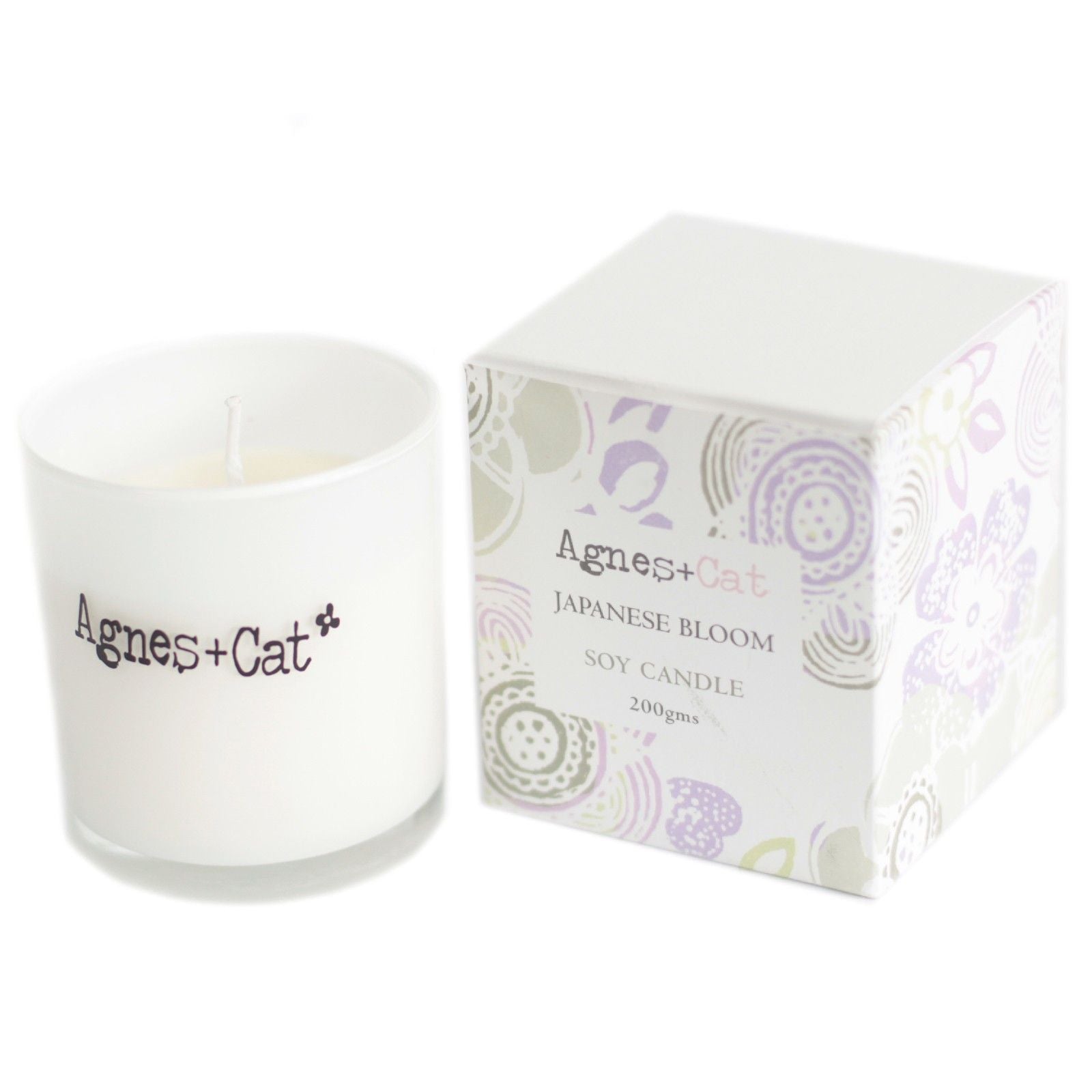 Agnes + Cat Votive Candle Japanese Bloom for Tranquil Spaces
