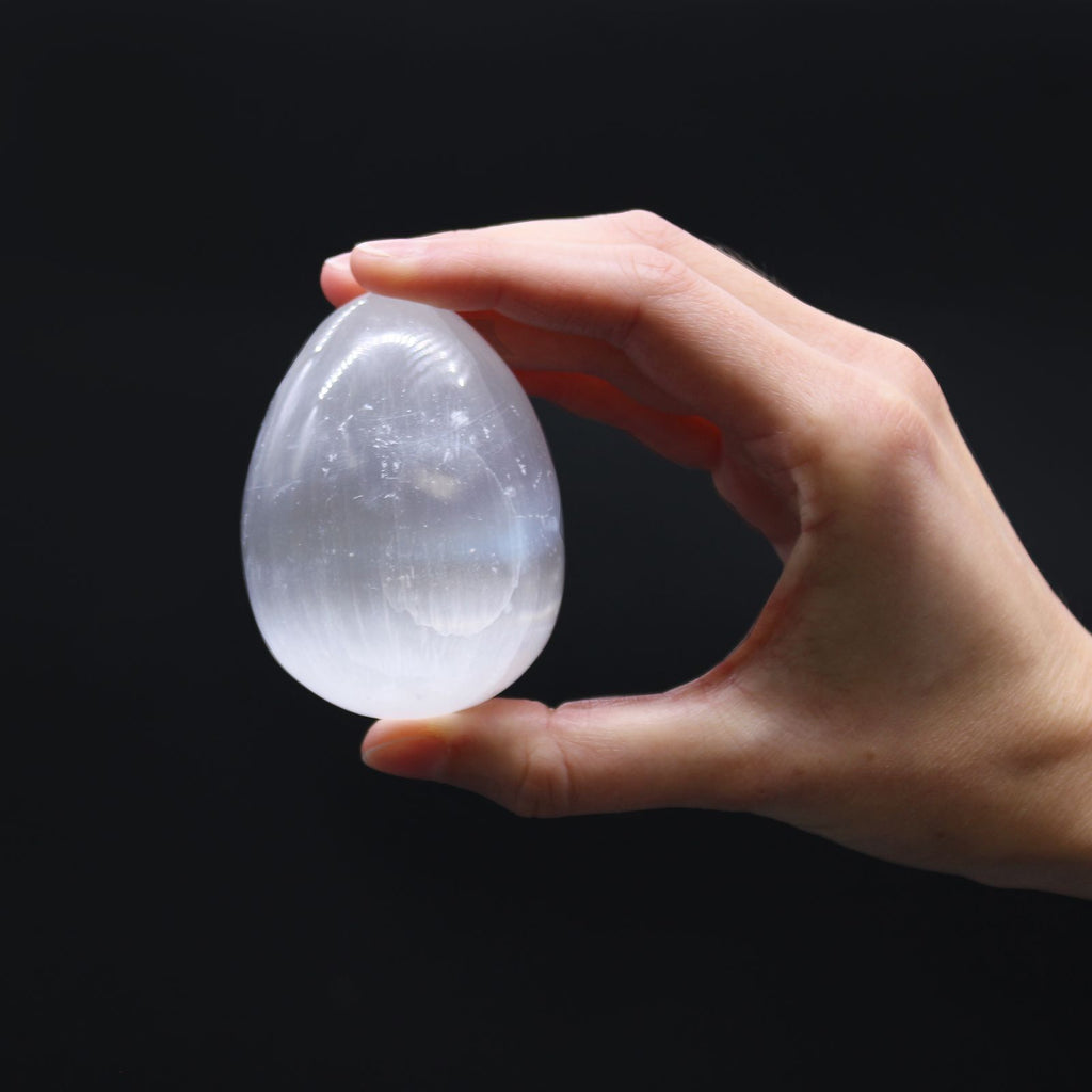 Selenite Egg 5 to 6 cm for Elegant Home Decor and Display