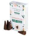 Plant Based Backflow Incense Cones with Sandalwood Aroma Effect
