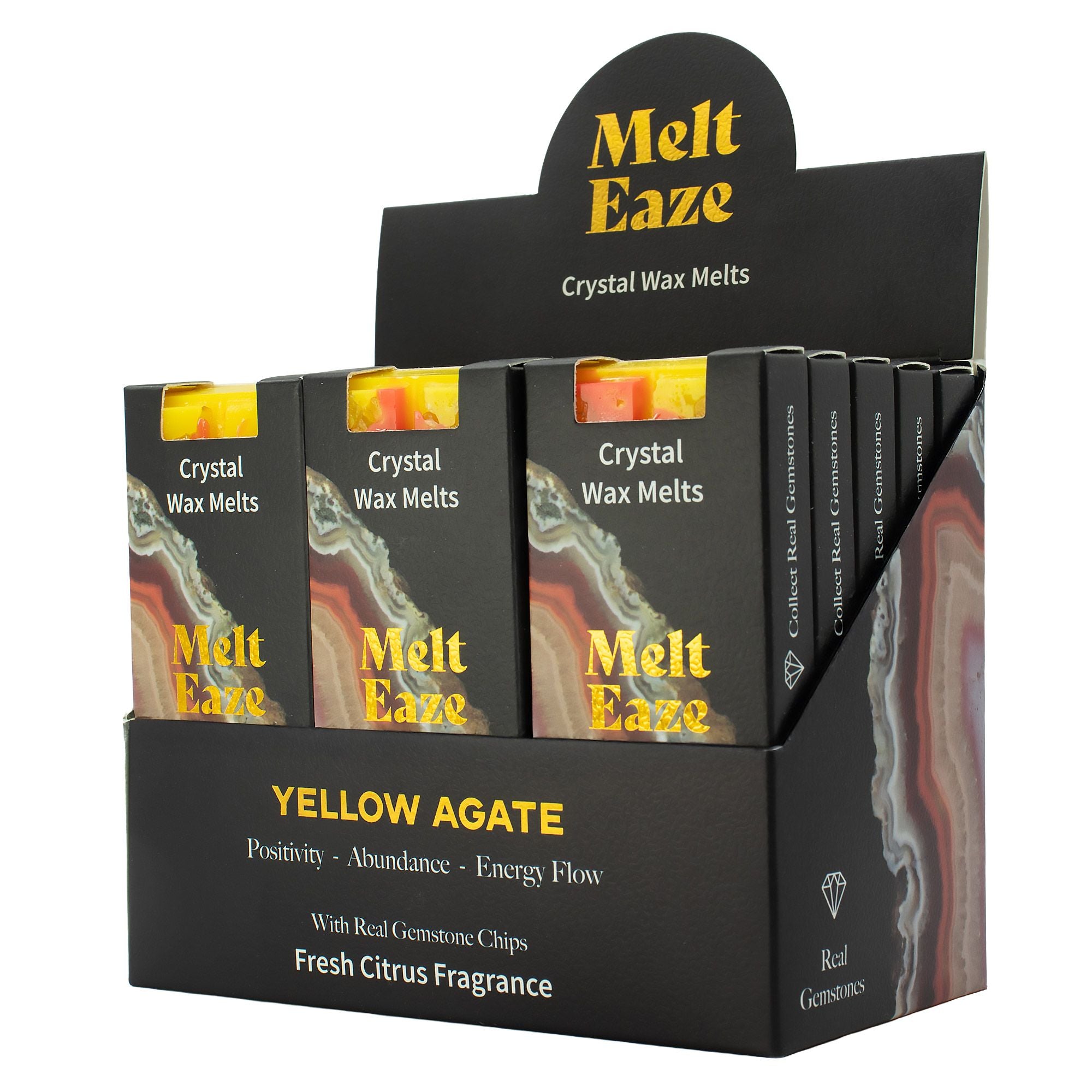 MeltEaze Wax Melts 50g Golden Glow Fresh Citrus Aroma for Home