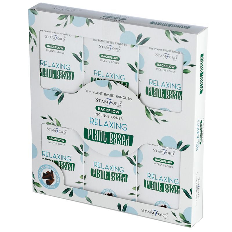Plant Based Backflow Incense Cones for Calm and Relaxation
