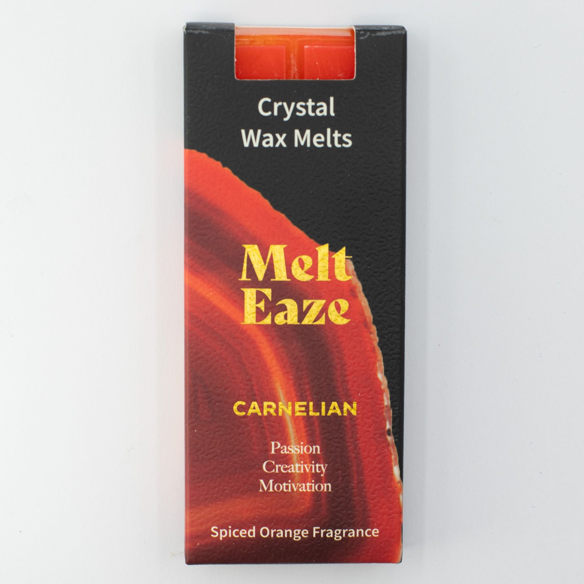 MeltEaze Wax Melts 50g Carnelian Fire with Spiced Orange Aroma
