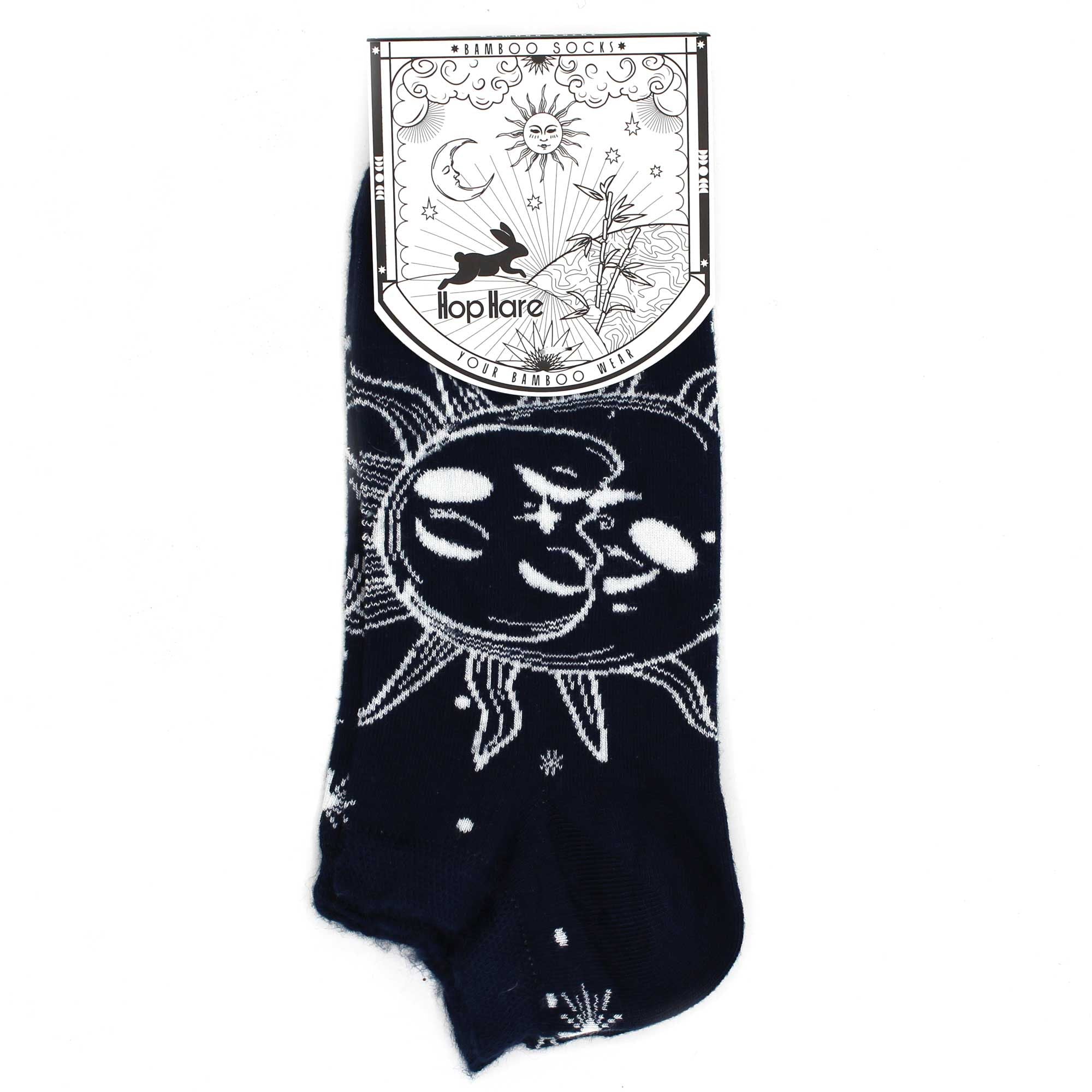 S/M Hop Hare Bamboo Socks Low (3.5-6.5) - Sun and MoonÂ