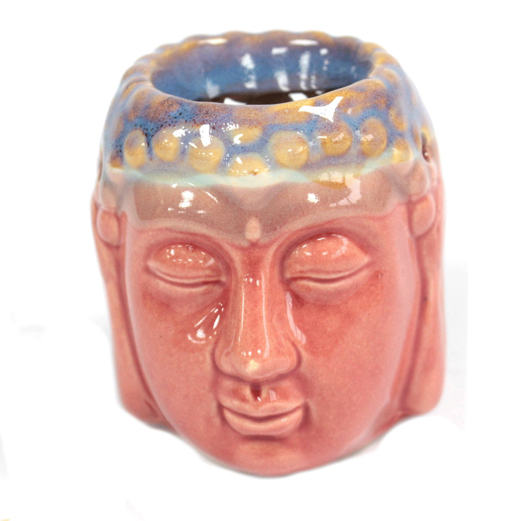 Buddha Oil Burner Rose & Teal for Fragrance Oils and Wax Melts