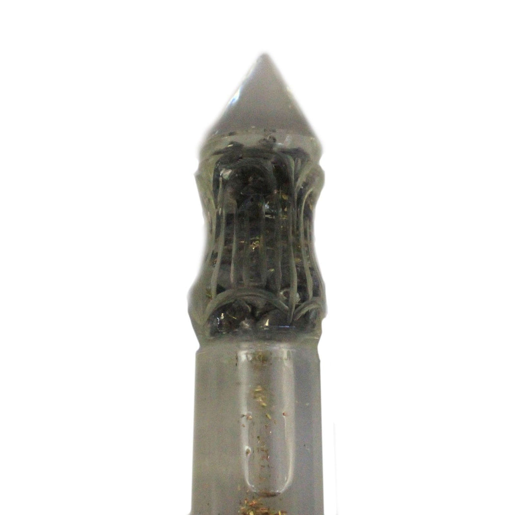 Orgonite Water Wand with Copper and Gemchips for Positive Energy