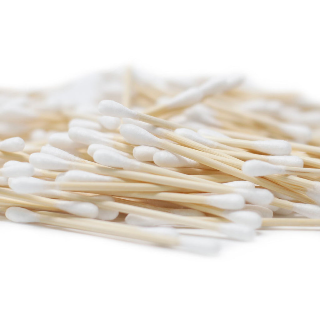Box of 200 Eco Friendly Bamboo Cotton Buds for Cleaning Tasks