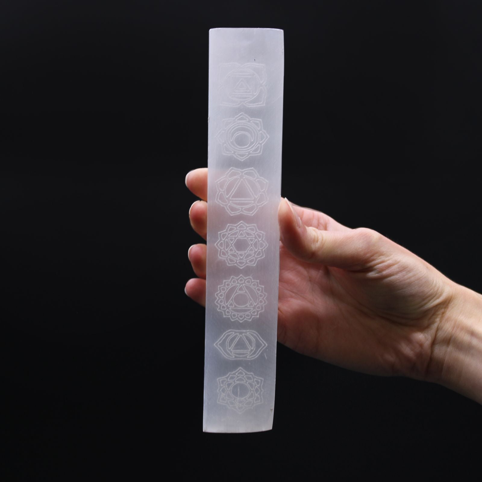 Flat Bar Charging Plate 20cm Chakra for Crystal Charging Use