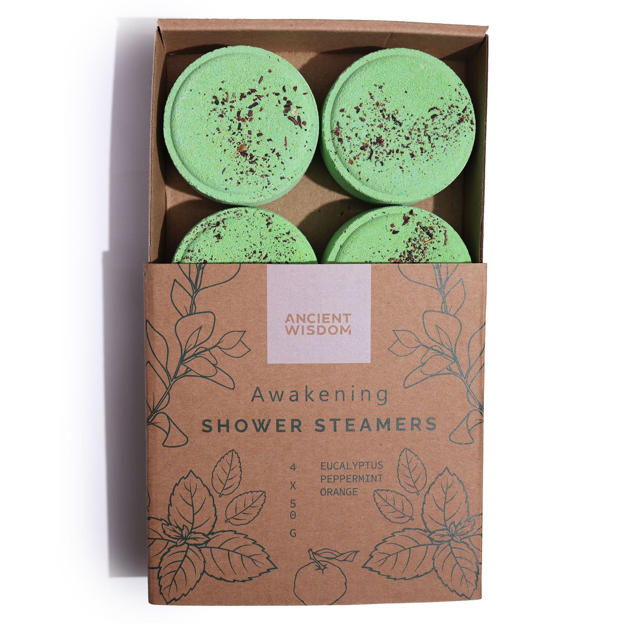 Zen Shower Steamers Wellness Gift Set Awakening with Essential Oils