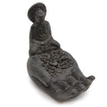 Buddah & Hand Incense Burner in Black for Stylish Home Decor