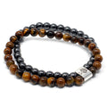 Magnetic Tiger Eye Gemstone Bracelet for Unique Style Appeal