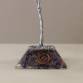 Amethyst Gemstone Tree with Orgonite Base 80 Stone Decorative Piece
