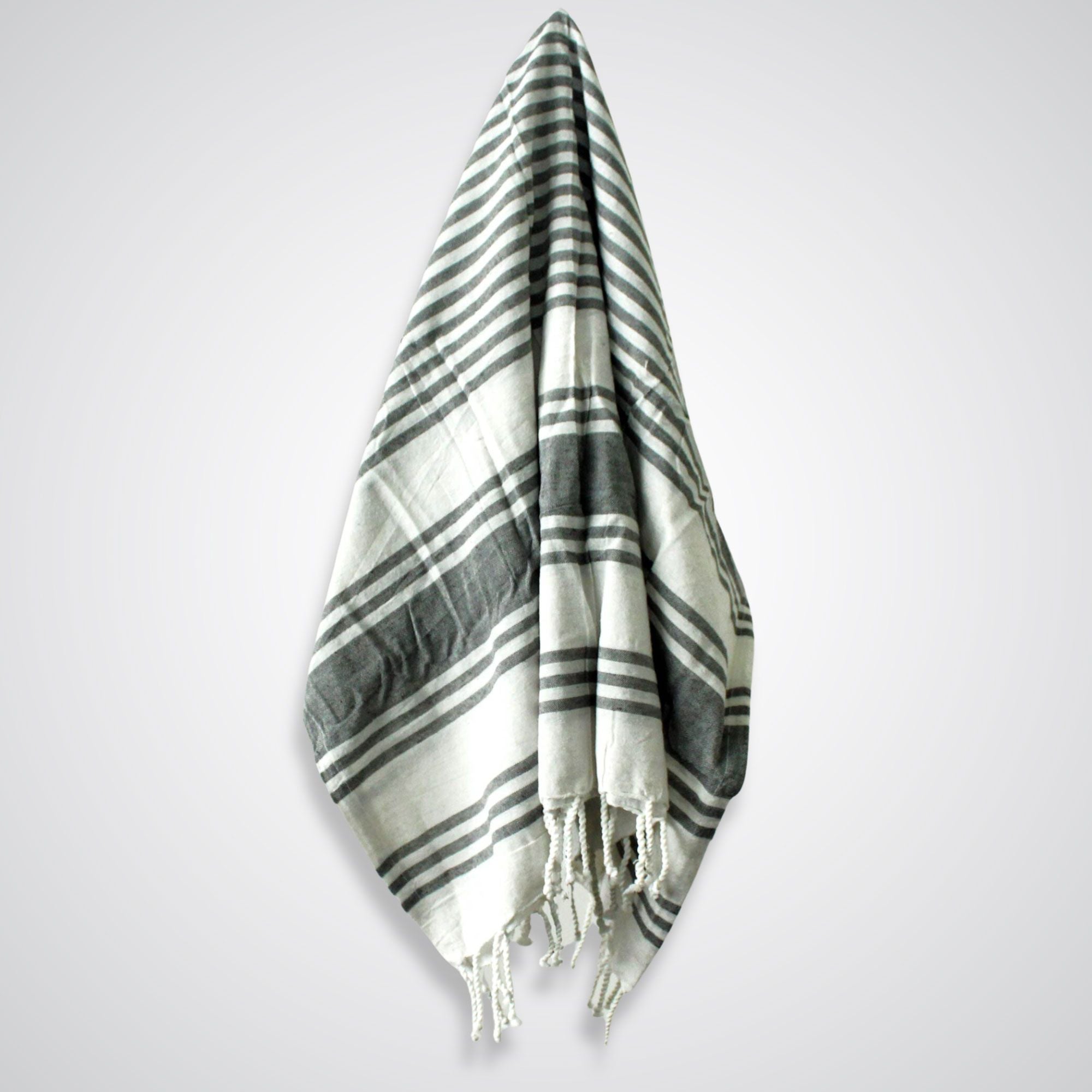 Hamman Spa Towel Charcoal 90x170cm for Luxurious Bathing