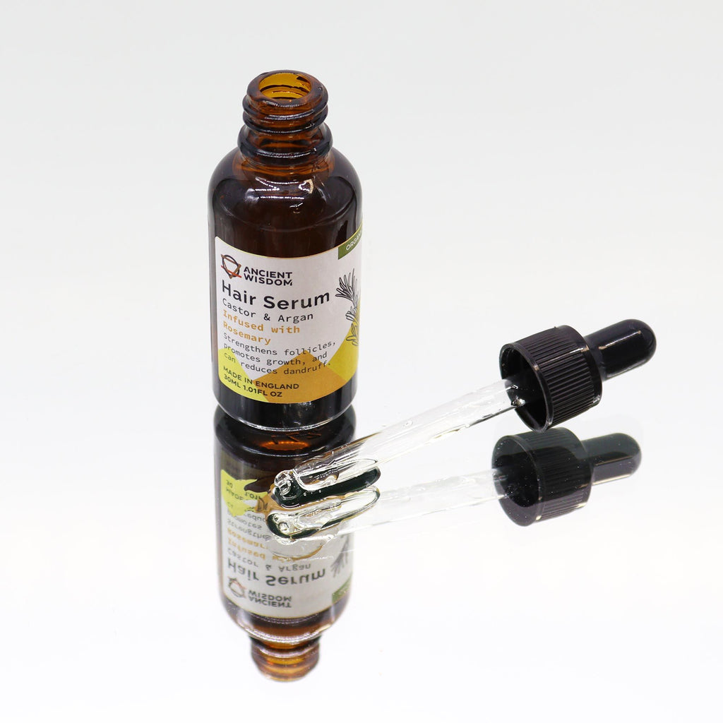 Organic Hair Serum 30ml with Rosemary for Healthy Hair Growth