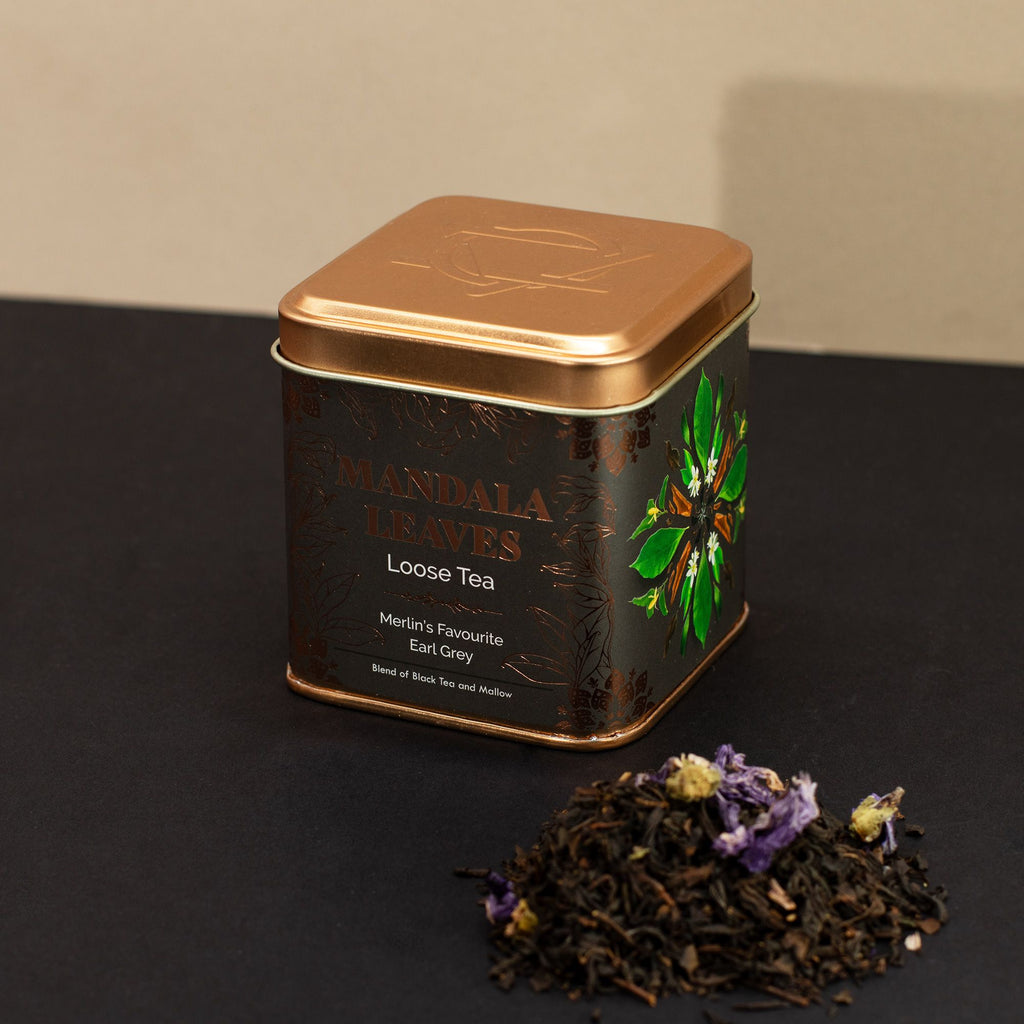 50g Merlin's Favourite Earl Grey Tea with Floral Mallow Notes