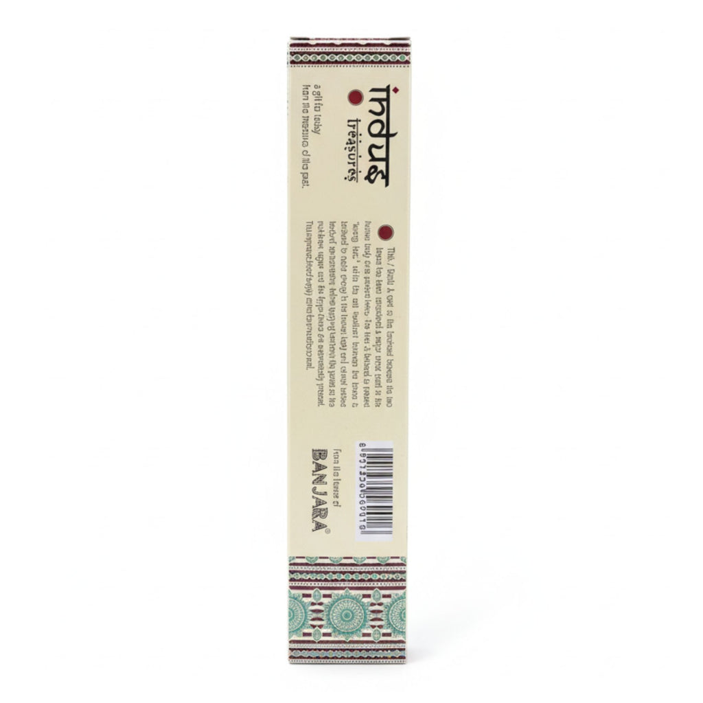 Indus Treasures Vetivert Incense Sticks 15g Pack for Relaxation