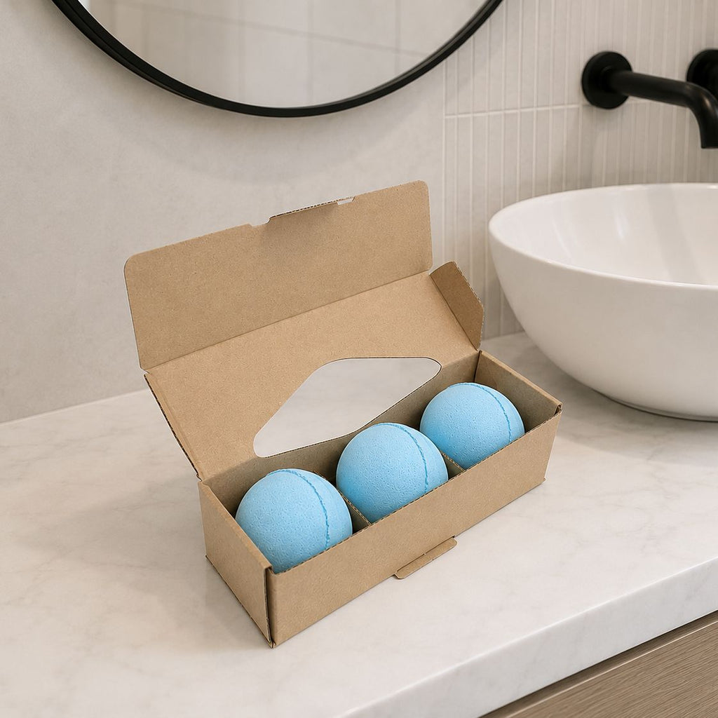 Set of 3 Total Unwind Potion Bath Bombs for Relaxing Aromatherapy