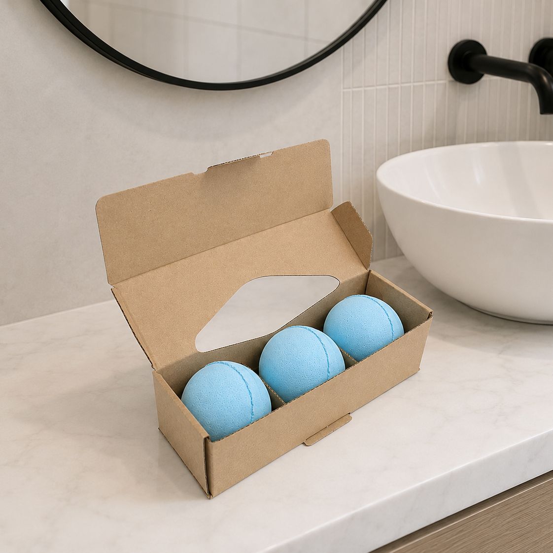 Set of 3 Total Unwind Potion Bath Bombs for Relaxing Aromatherapy