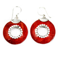925 Silver Earrings Do Nuts for Elegant Evening Wear and Style