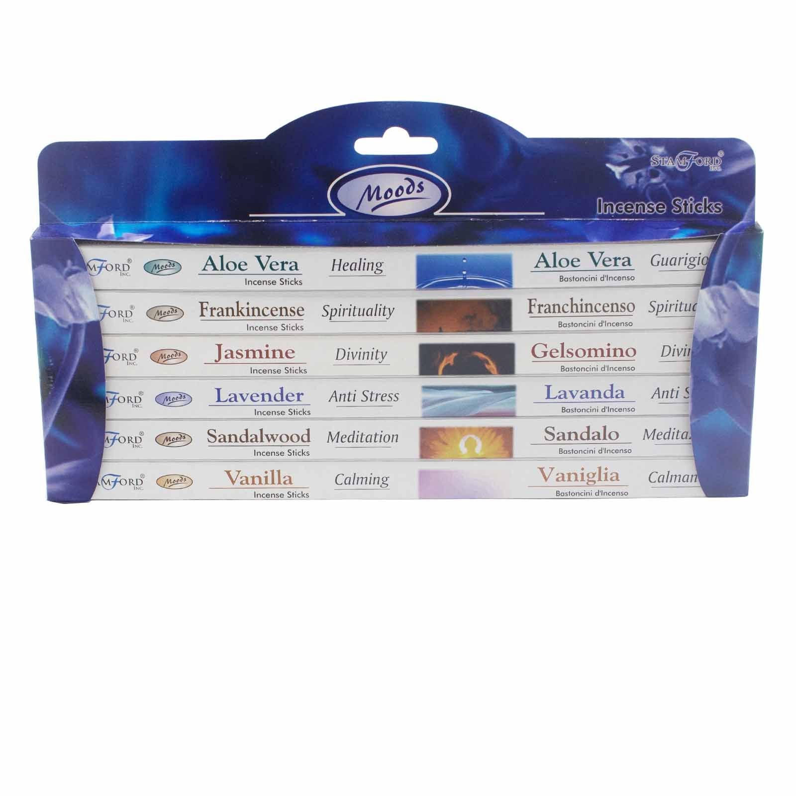 Stamford Gift Set Moods with Intense Fragrance Incense Sticks