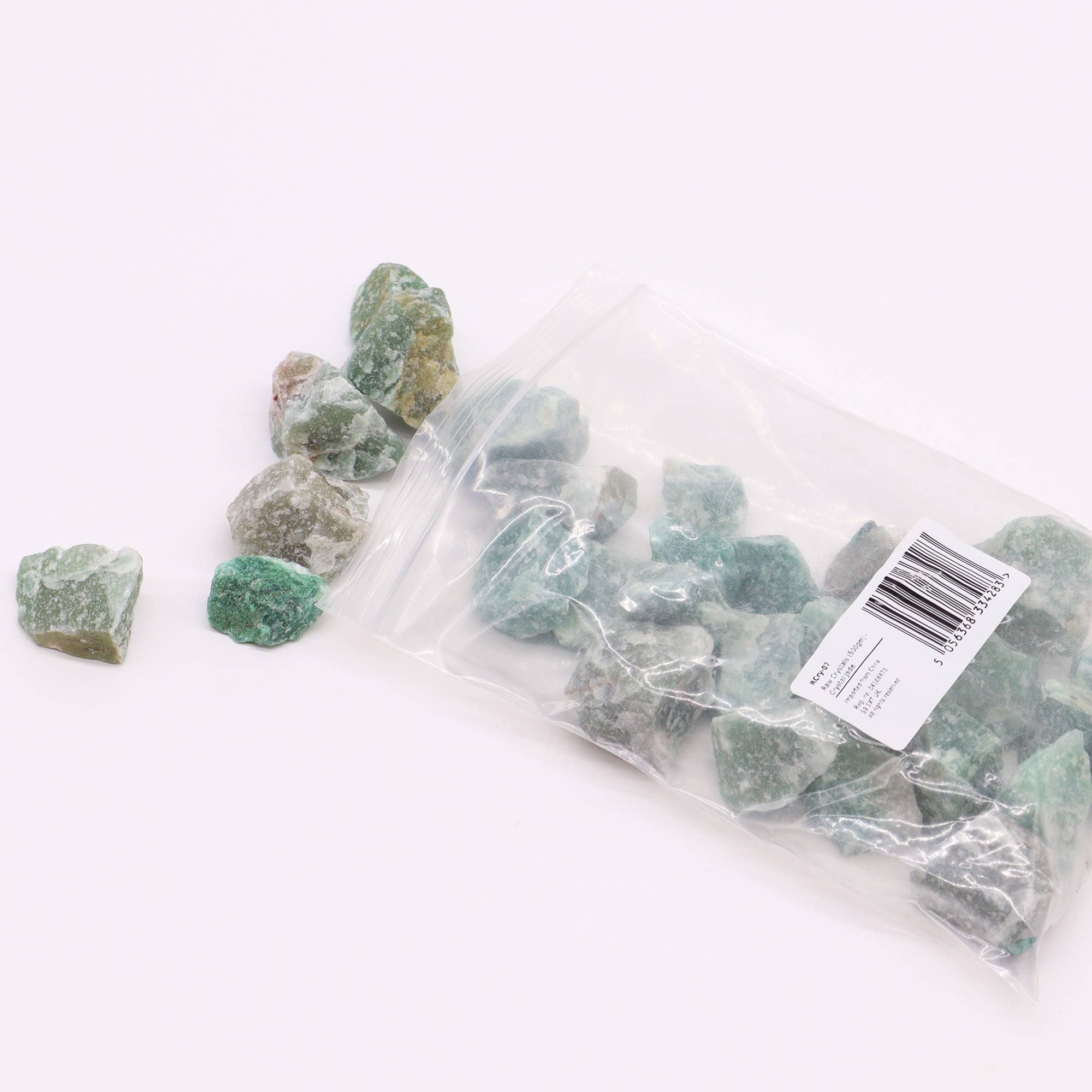 Raw Crystals 500g of Crystal Jade for Home Decor and Gifting