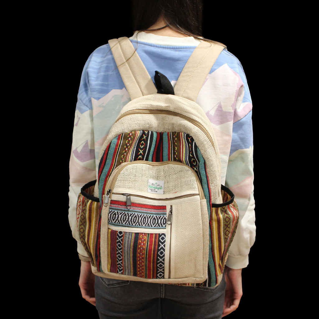 Large Backpack Straight Zips Style for Everyday Use