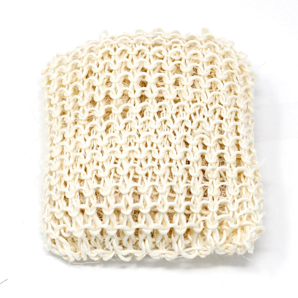 Sisal Sponge and Scrub Extra Exfoliating Cushion for Skin Care