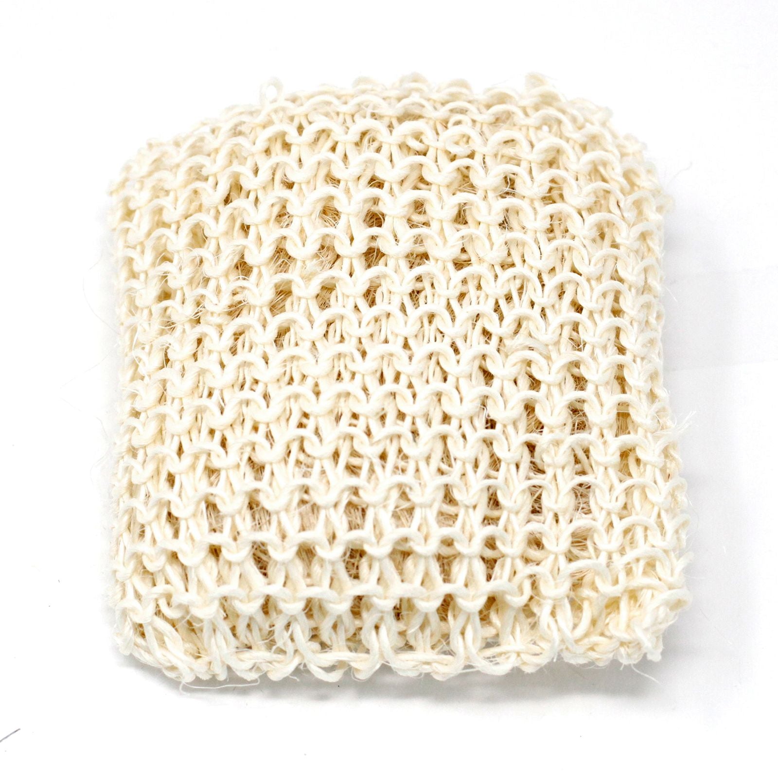 Sisal Sponge and Scrub Extra Exfoliating Cushion for Skin Care