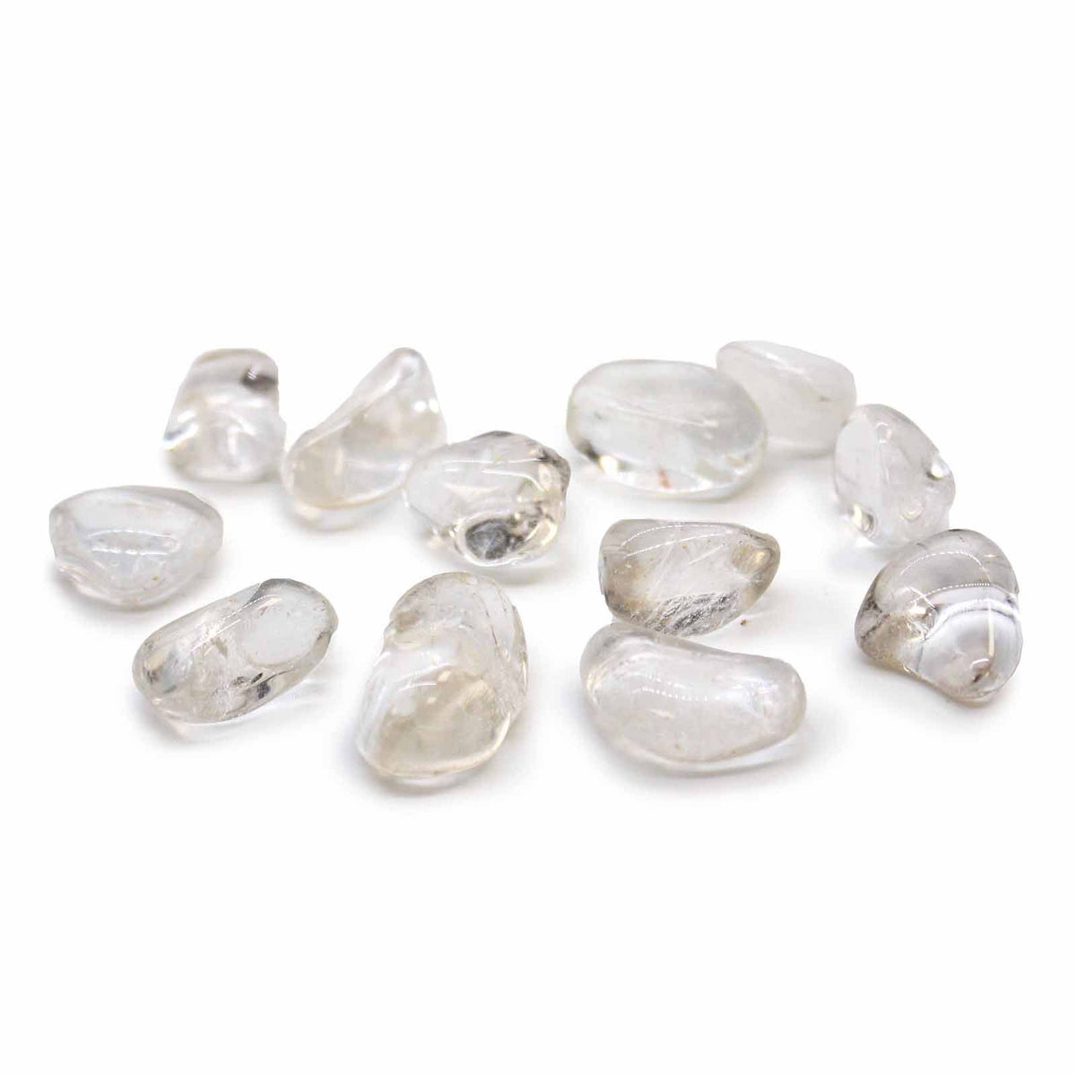 Medium Tumble Stones - Rock Crystal Grade A