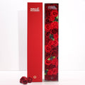 Extra Long Classic Red Roses Soap Flower Gift Box for Romance
