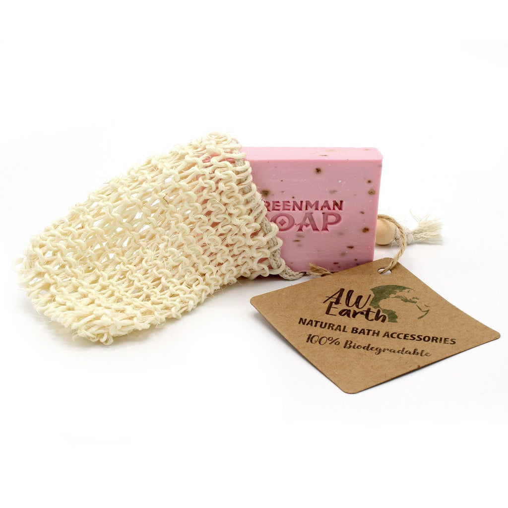 Nature Soap Bag Sisal for Eco Friendly Bathing and Exfoliation