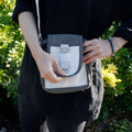 Natural Travel Bag in Charcoal Stylish and Functional Design