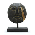 Timor Tribal Decorative Mask Black 27x20cm for Home Decor Accent