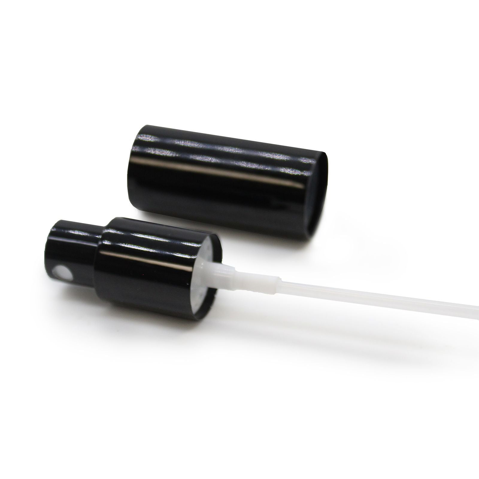 Black Spray Top for 50ml Bottle with Fine Mist Spray Feature