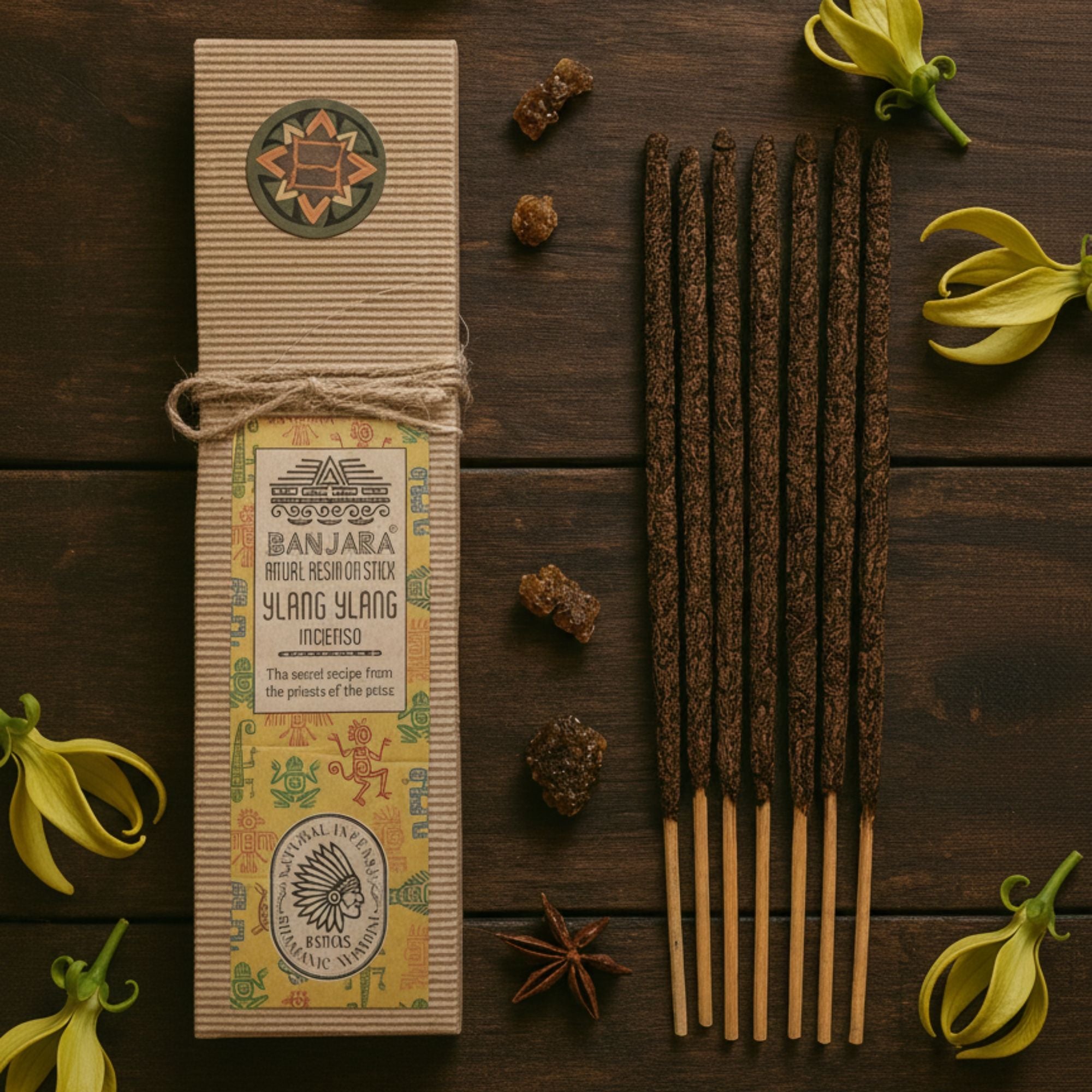 Ritual Resin on Stick Ylang Ylang for Serene Home Fragrance