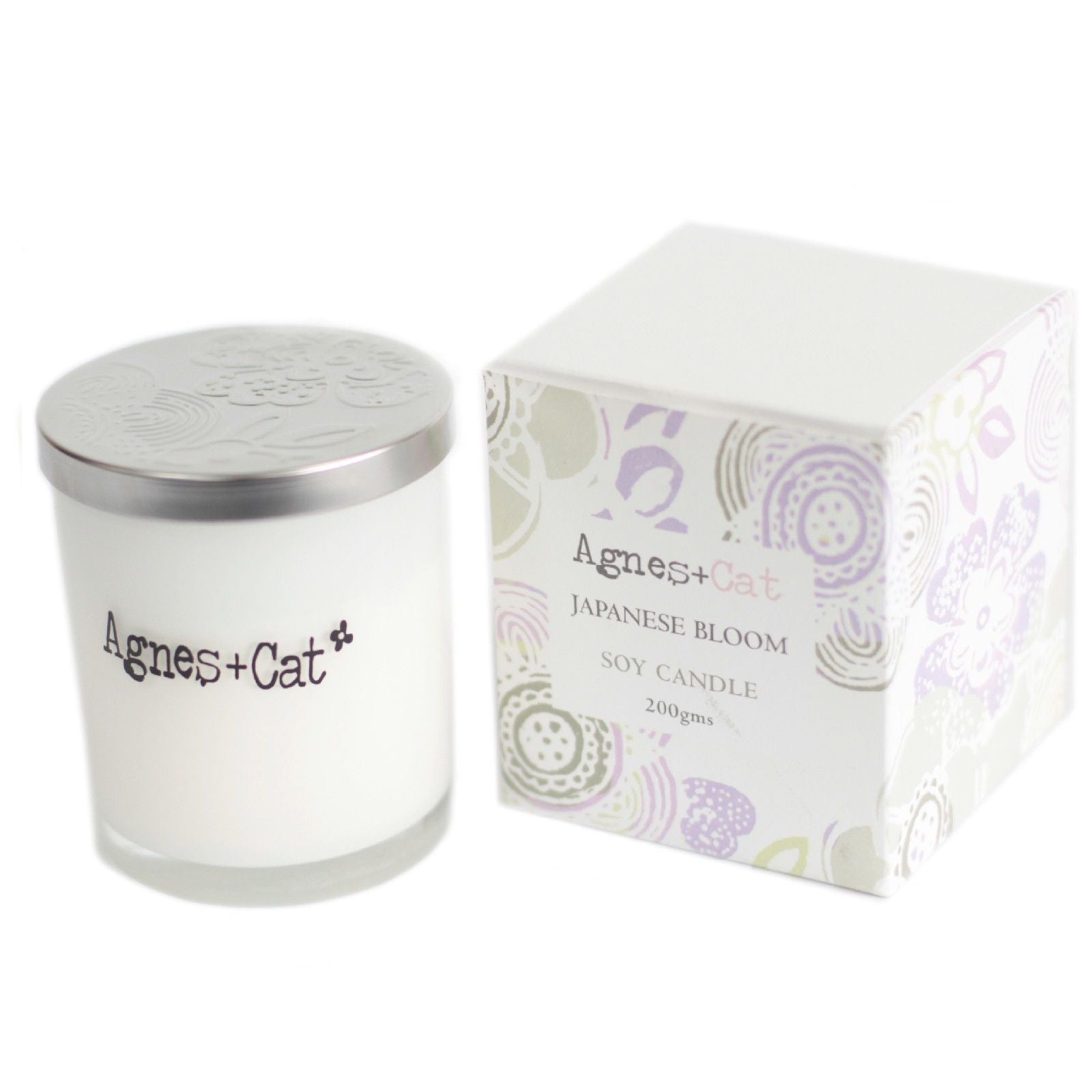 Agnes + Cat Votive Candle Japanese Bloom for Tranquil Spaces