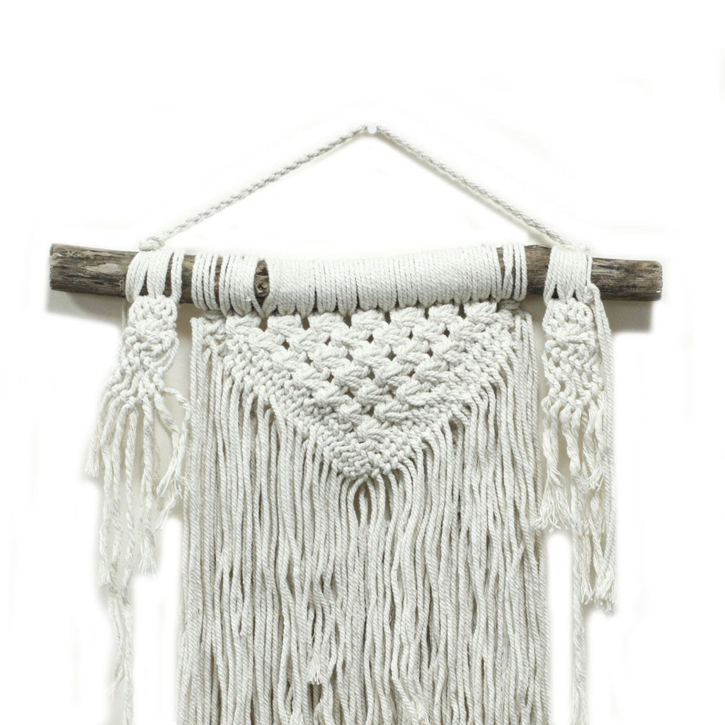 Macrame Wall Hanging Natural Abundance for Boho Chic Decor