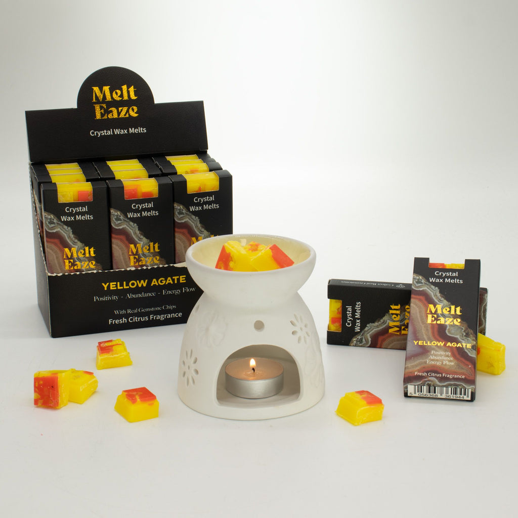 MeltEaze Wax Melts 50g Golden Glow Fresh Citrus Aroma for Home