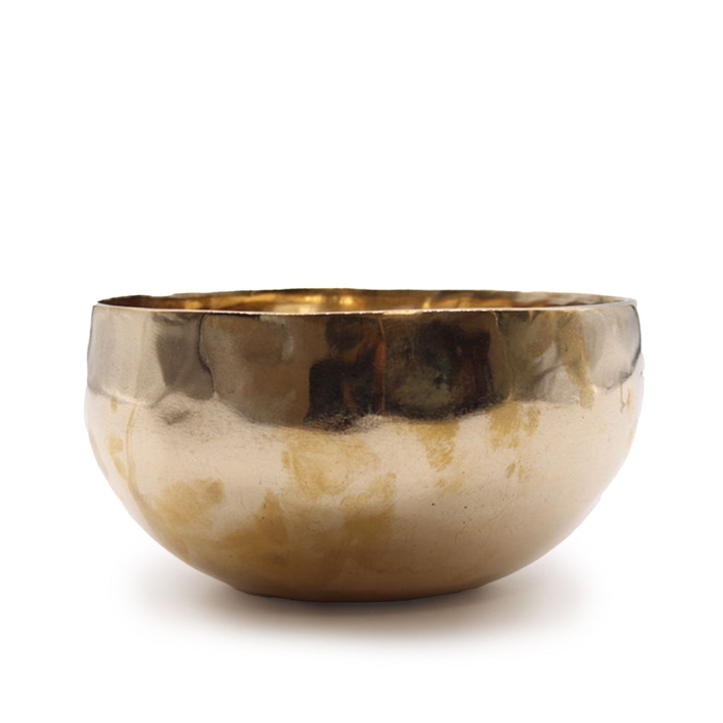 Large Shining Bell Metal Singing Bowl for Home Decor and Relaxation