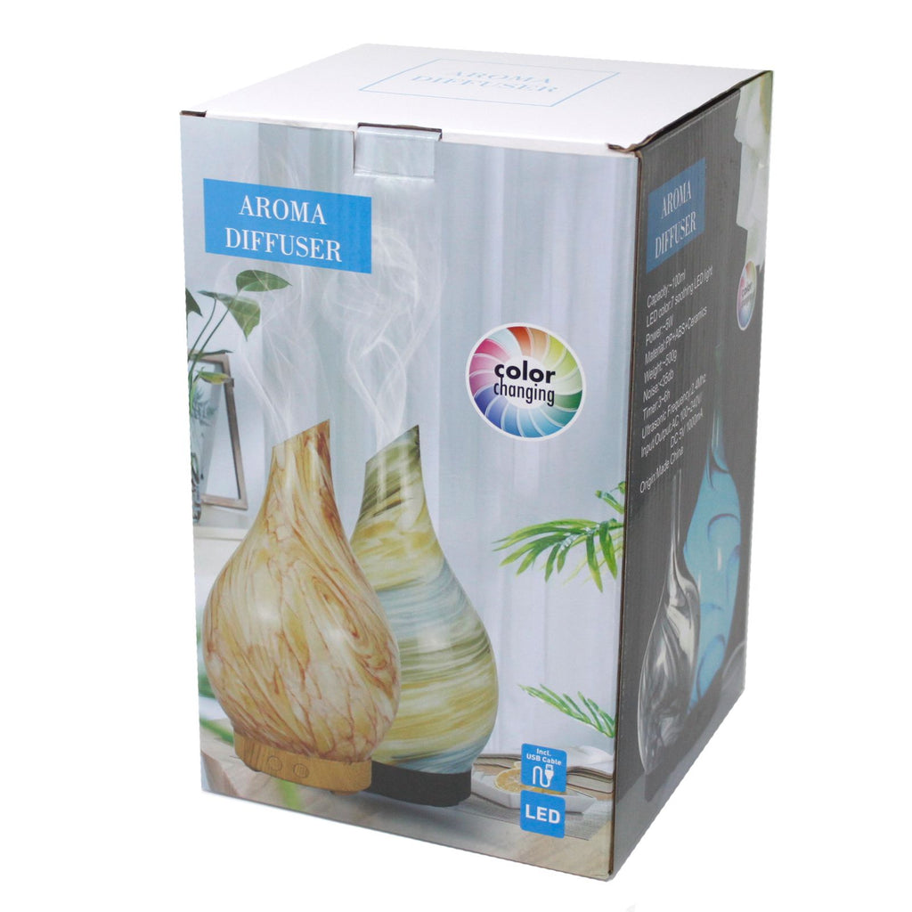Ibiza Atomiser Infinity Lights USB Aroma Diffuser with Colour Change