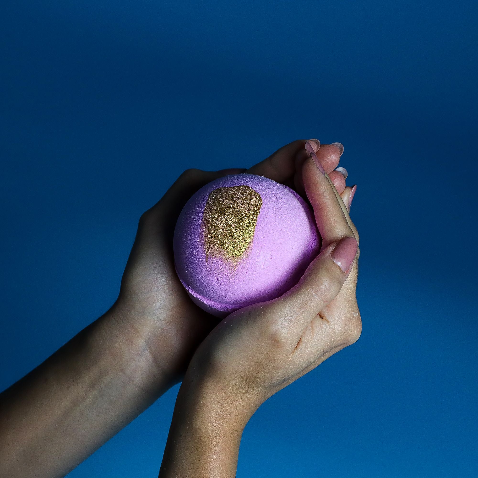Jumbo Bath Bomb Pink Charlotte with Calming Fragrance for Relaxation