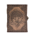 Lotus Madala Esoteric Notebook in Antique Grey with 200 Pages