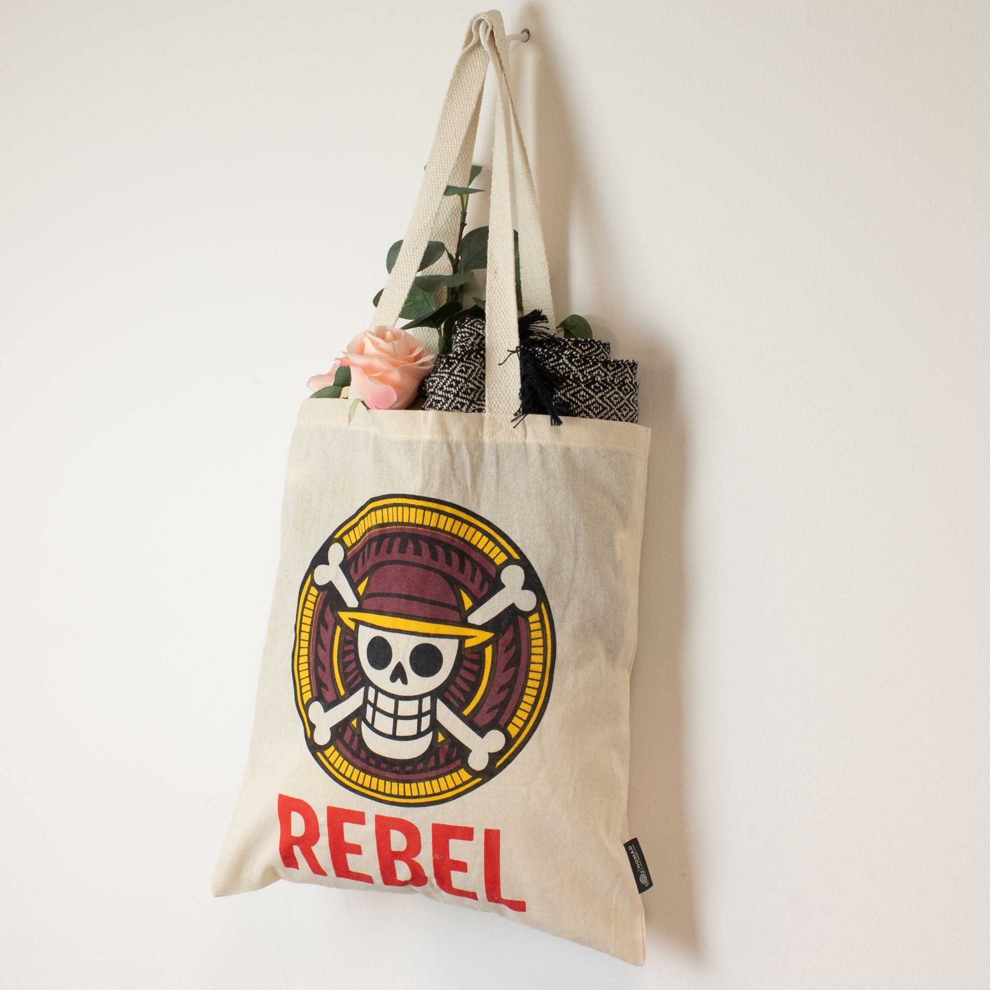 Nomad Sari Iconic Basic Tote Bag REBEL Natural for Daily Use