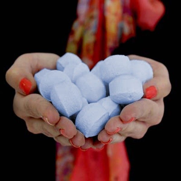 1.3Kg Box of Chill Pills Mini Bath Bombs with Bergamot and Lavender