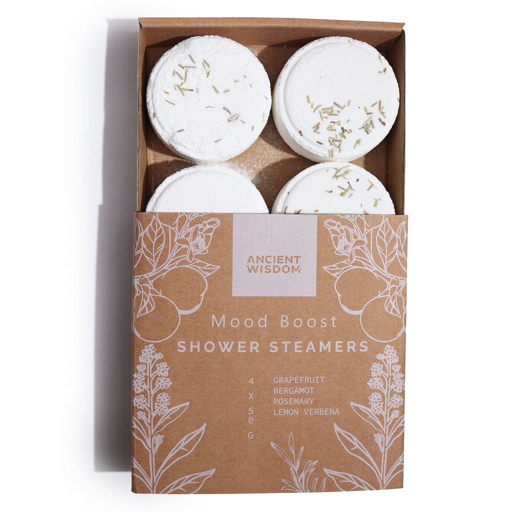 Zen Shower Steamers Wellness Gift Set with Uplifting Scents